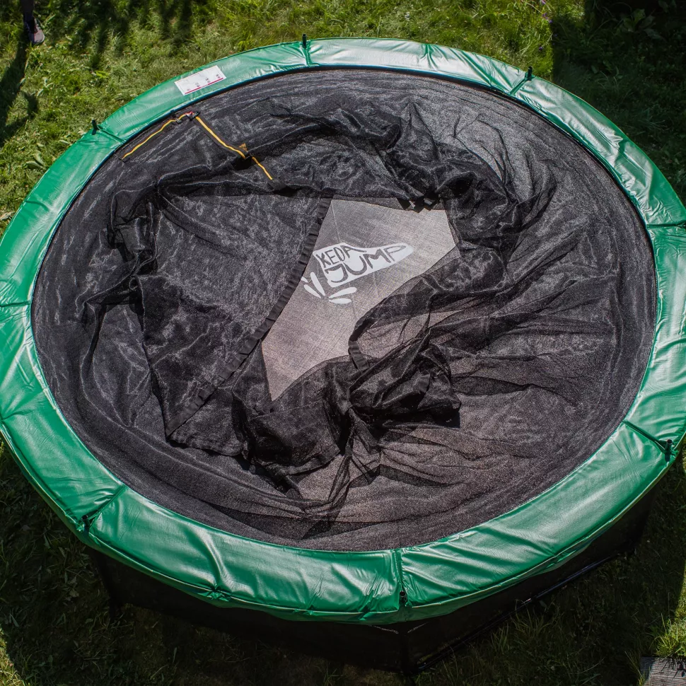 Батут с защитной сеткой KedaJump Jumpinator 12FT	