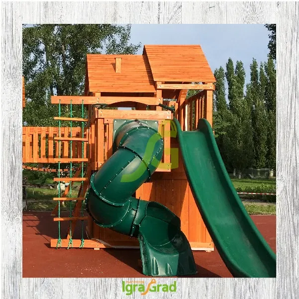 Детская игровая площадка IgraGrad Крепость Фани Deluxe 3 мод.1
