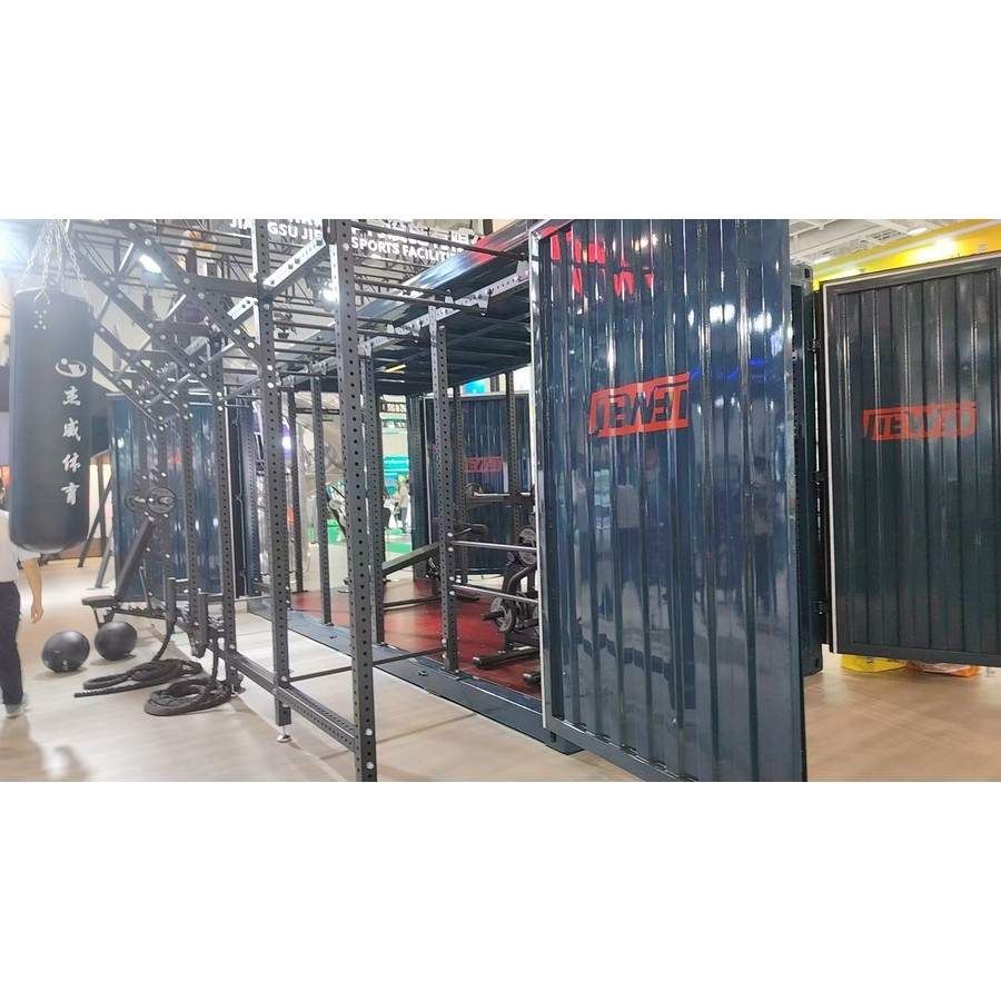 Мобильный спортивный зал в контейнере (20 футов) Gymmaster JW-NP221