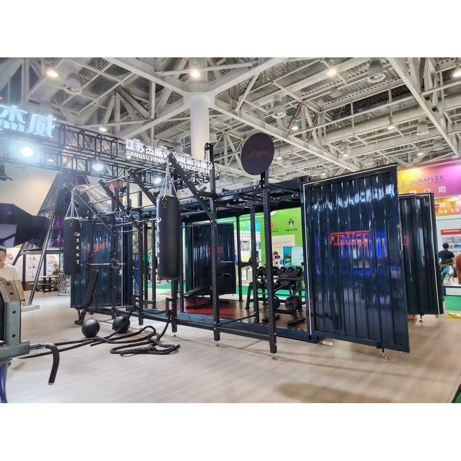 Мобильный спортивный зал в контейнере (20 футов) Gymmaster JW-NP221