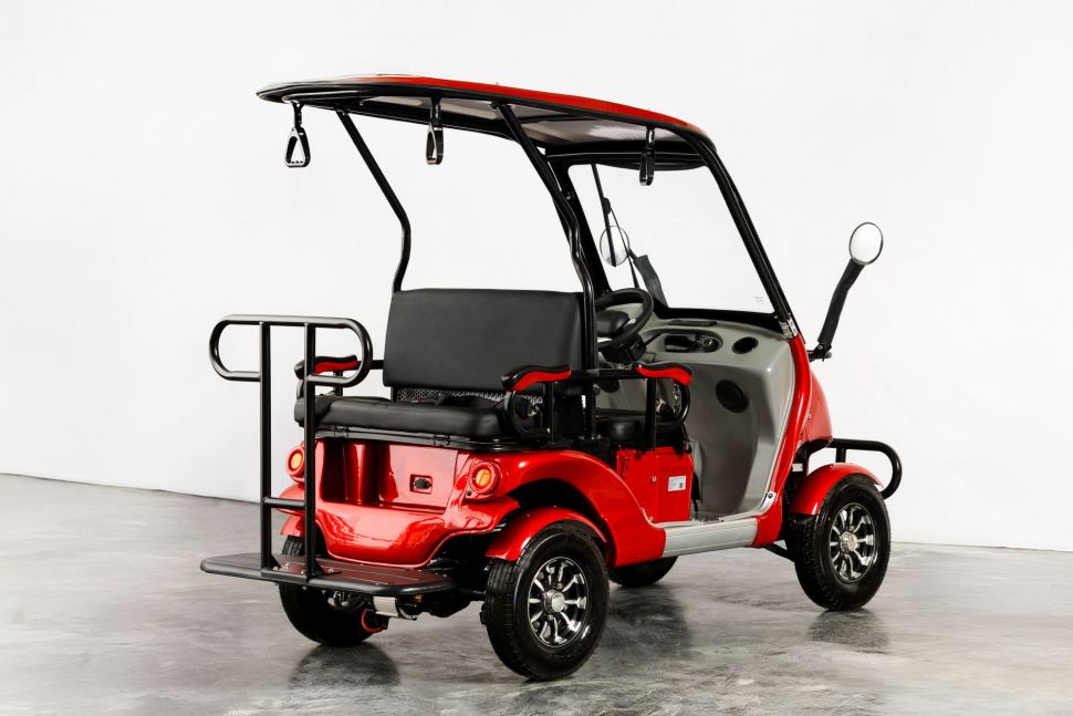Гольфкар четырехместный OMA Electric Q8-4 (2+2 60V 1500W) Красный
