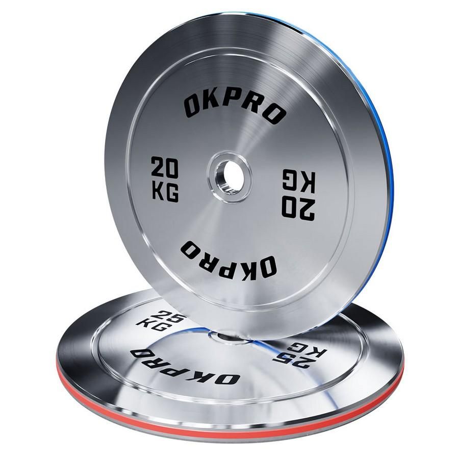 Диск хромированный стальной OKPRO OK2002E 25 кг