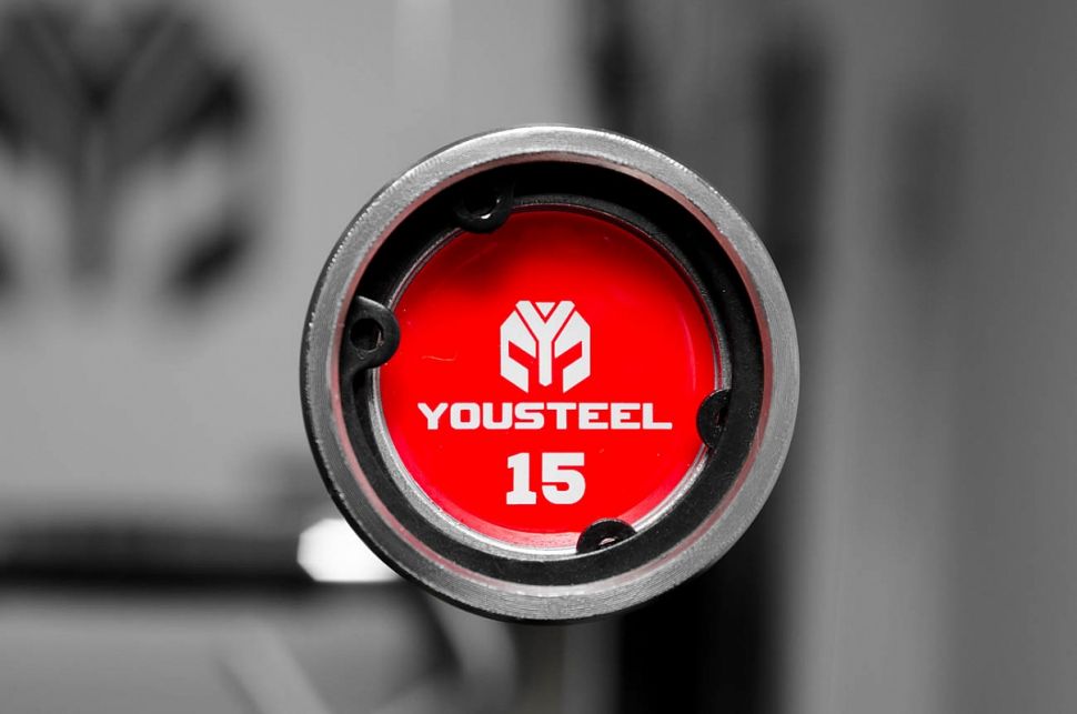 Гриф женский YouSteel XF-15 (15кг, 201см, 400кг)