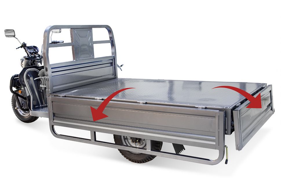 Грузовой электротрицикл Rutrike Эксперт ПРО Плюс 2200 (72V2200W)