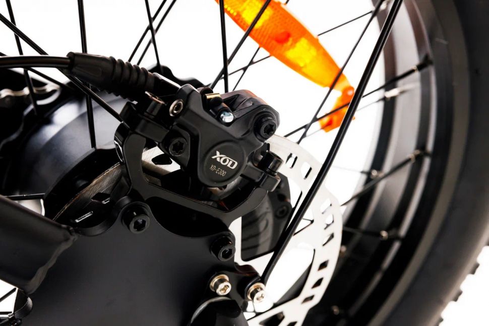 Электровелосипед полноприводный OMA Electric FX20-FR Graphite