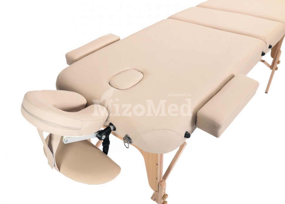 Массажный складной стол Mizomed Premium Pro 3 бежевый