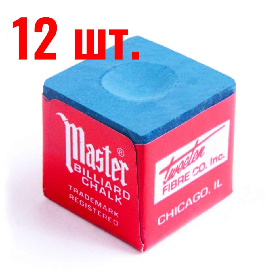 Мел "Master" (12 шт) синий Мел "Master" (12 шт) синий
